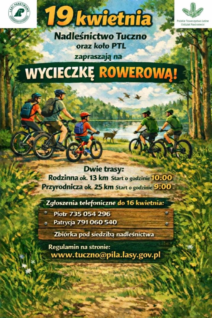 Plakat Wycieczka rowerowa